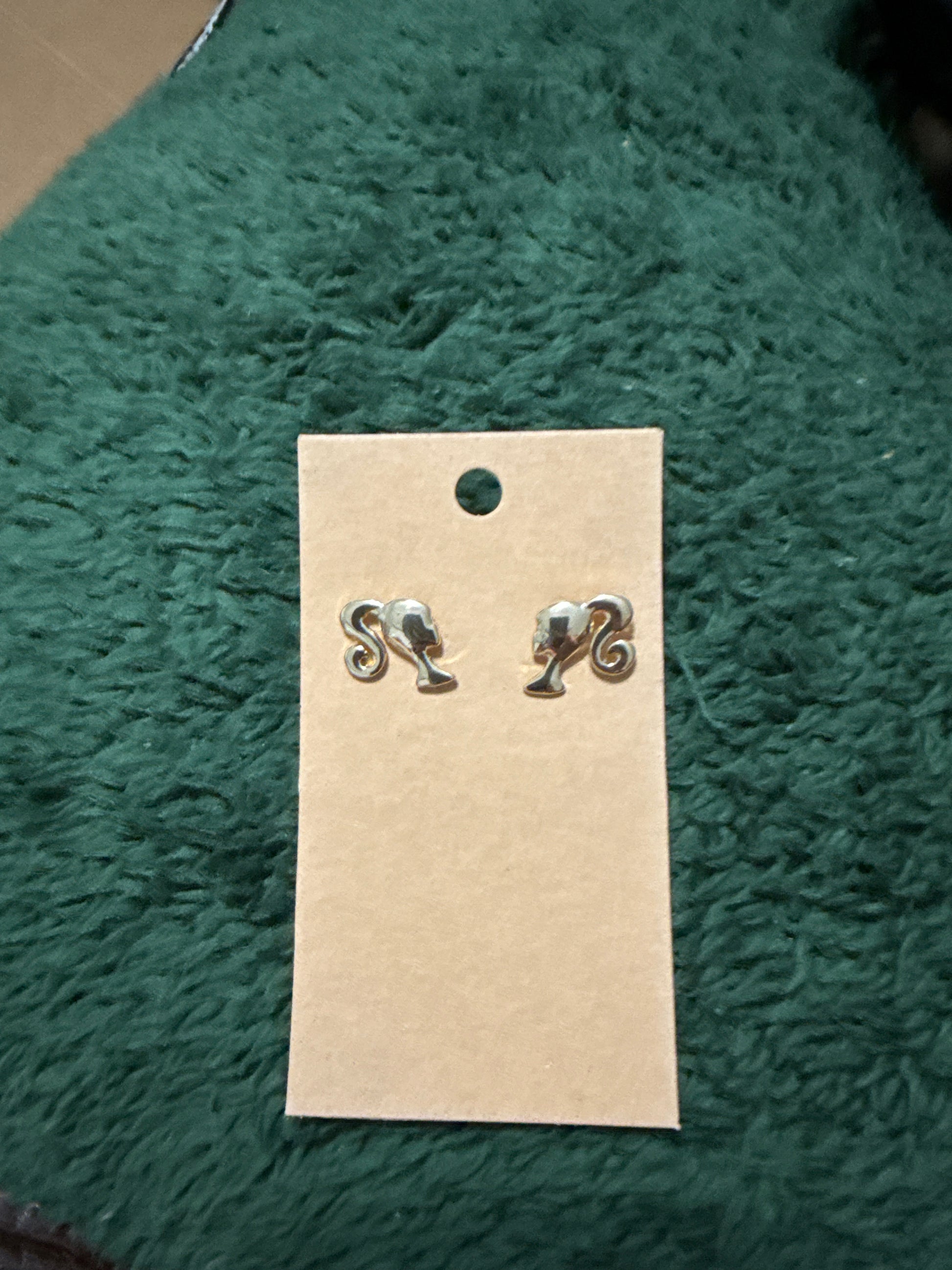 Gold Barbie Studs