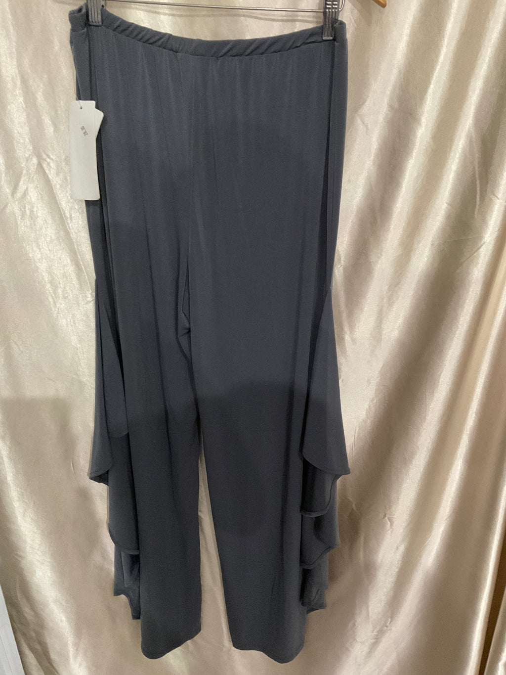 Gray Flowy Trousers