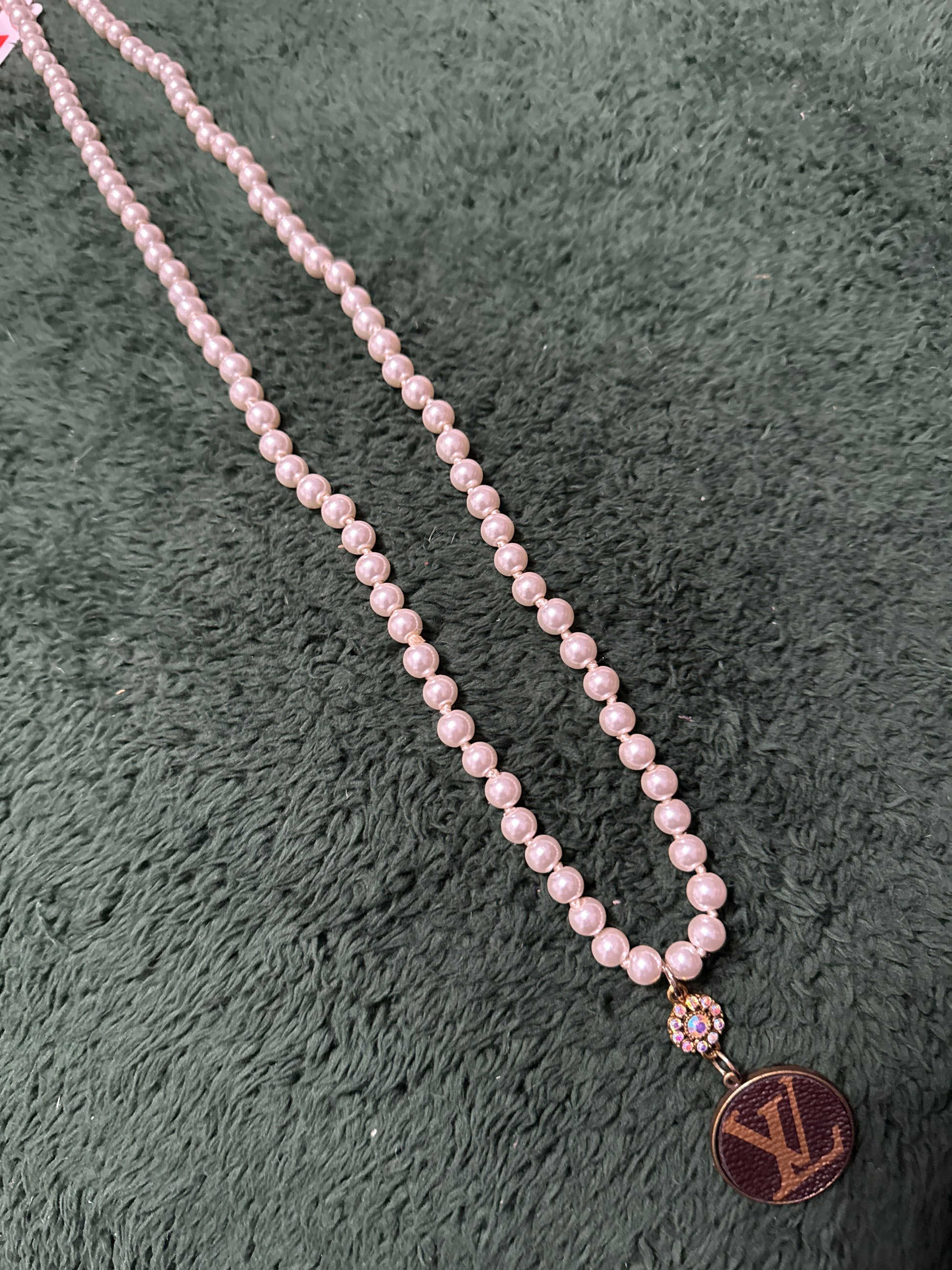 LV Pearl Necklace