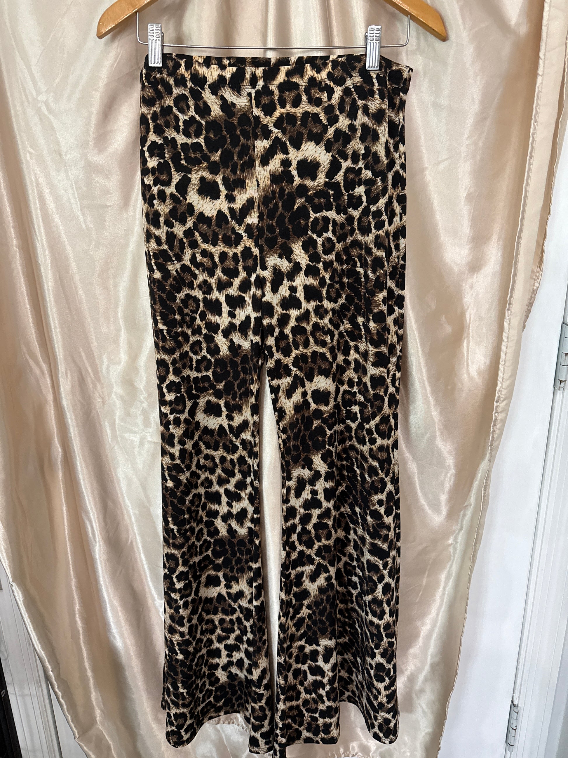 Cheetah Print Palazzo Pants