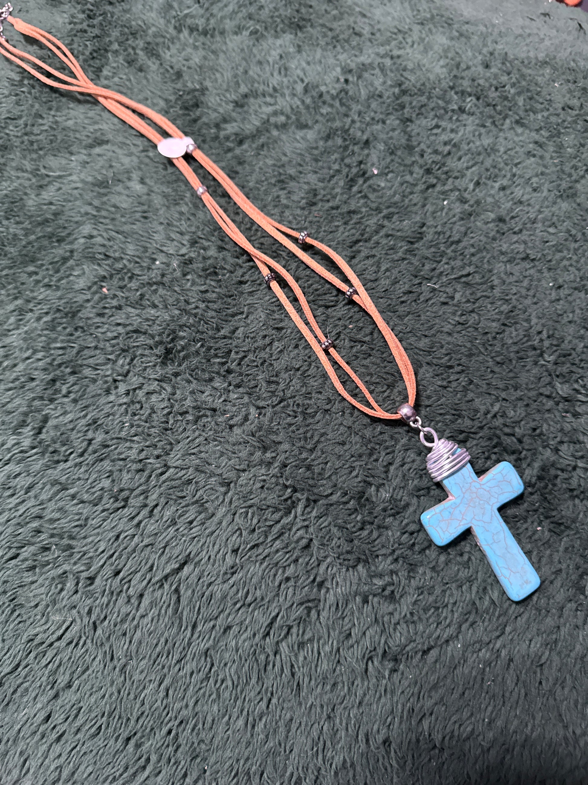 Turquoise Cactus Necklace