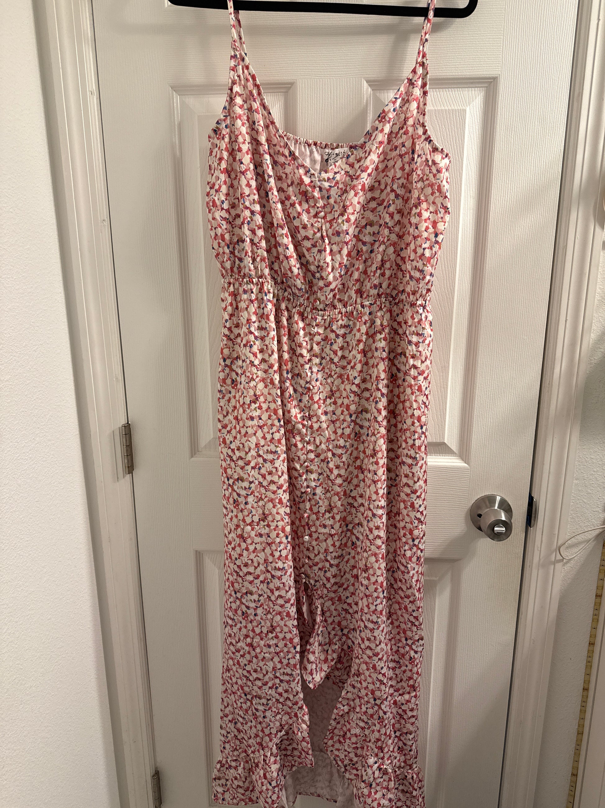 Pink Flowery Dress