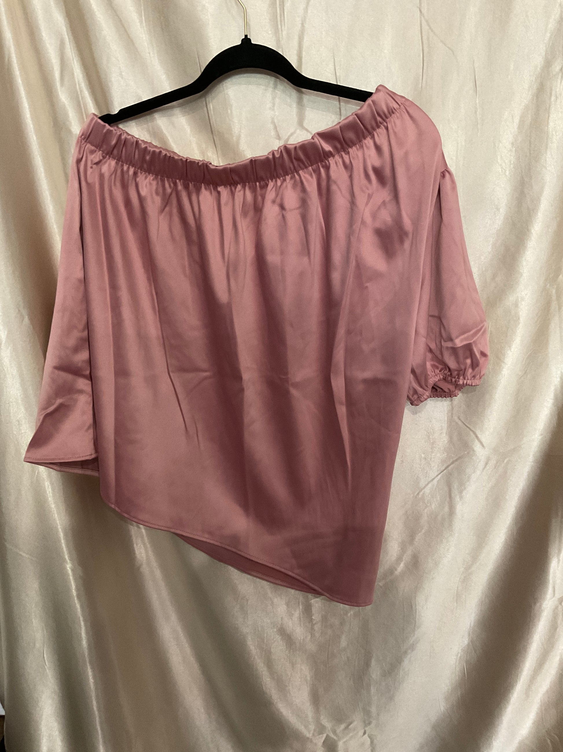 Pink Off The Shoulder Blouse