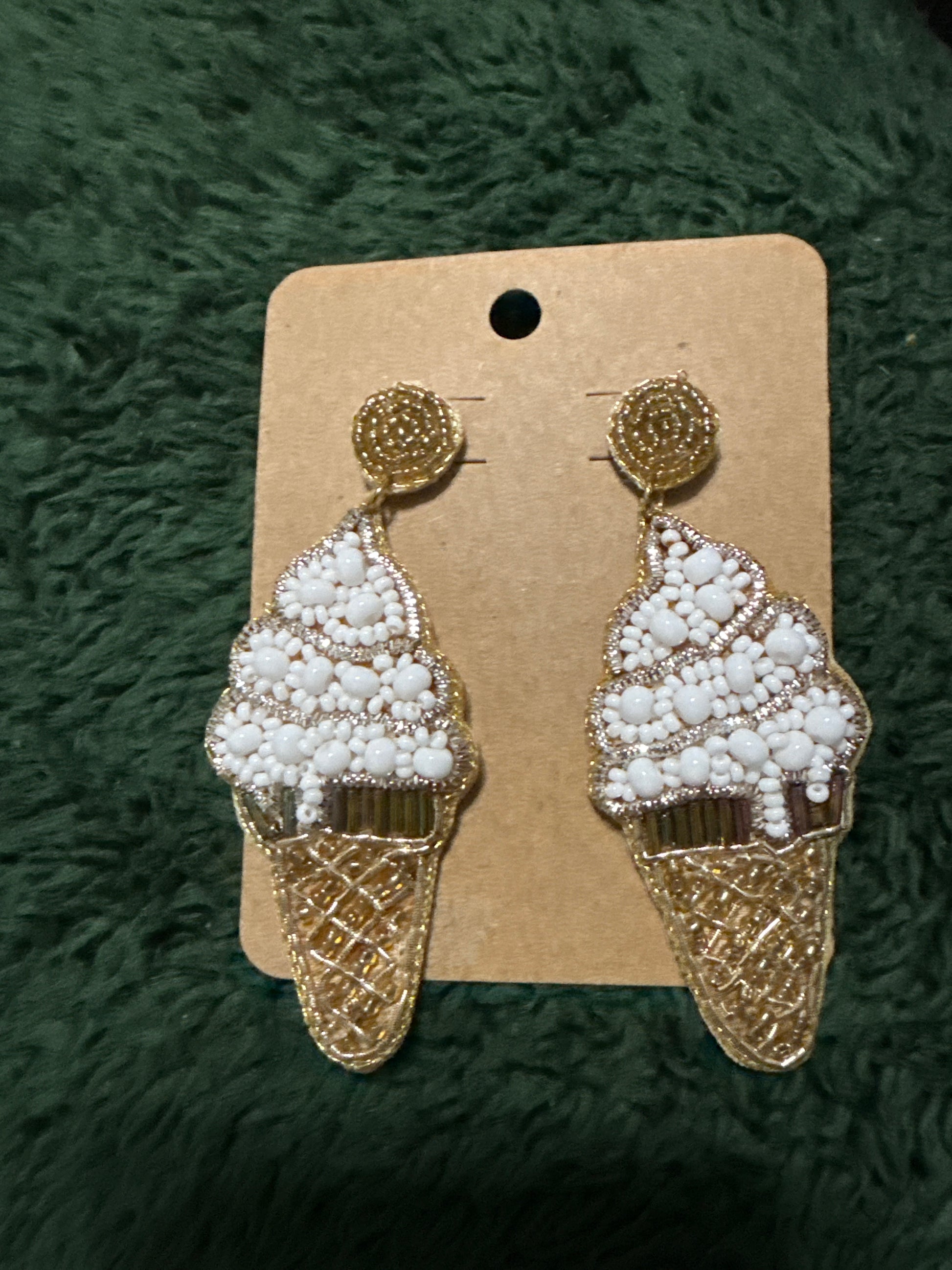 Ice Cream Dangle Earrings