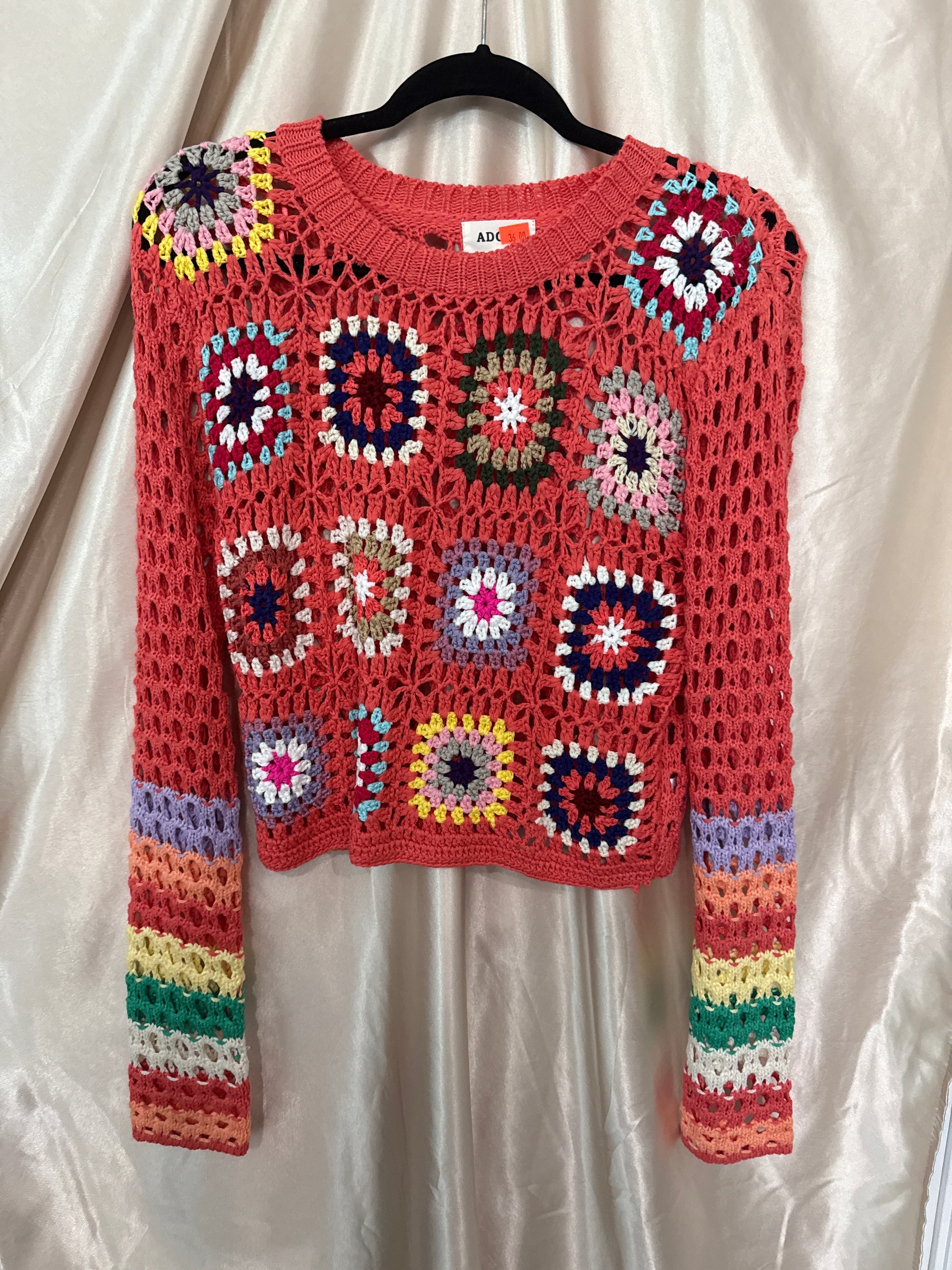 Peach Knitted Sweater