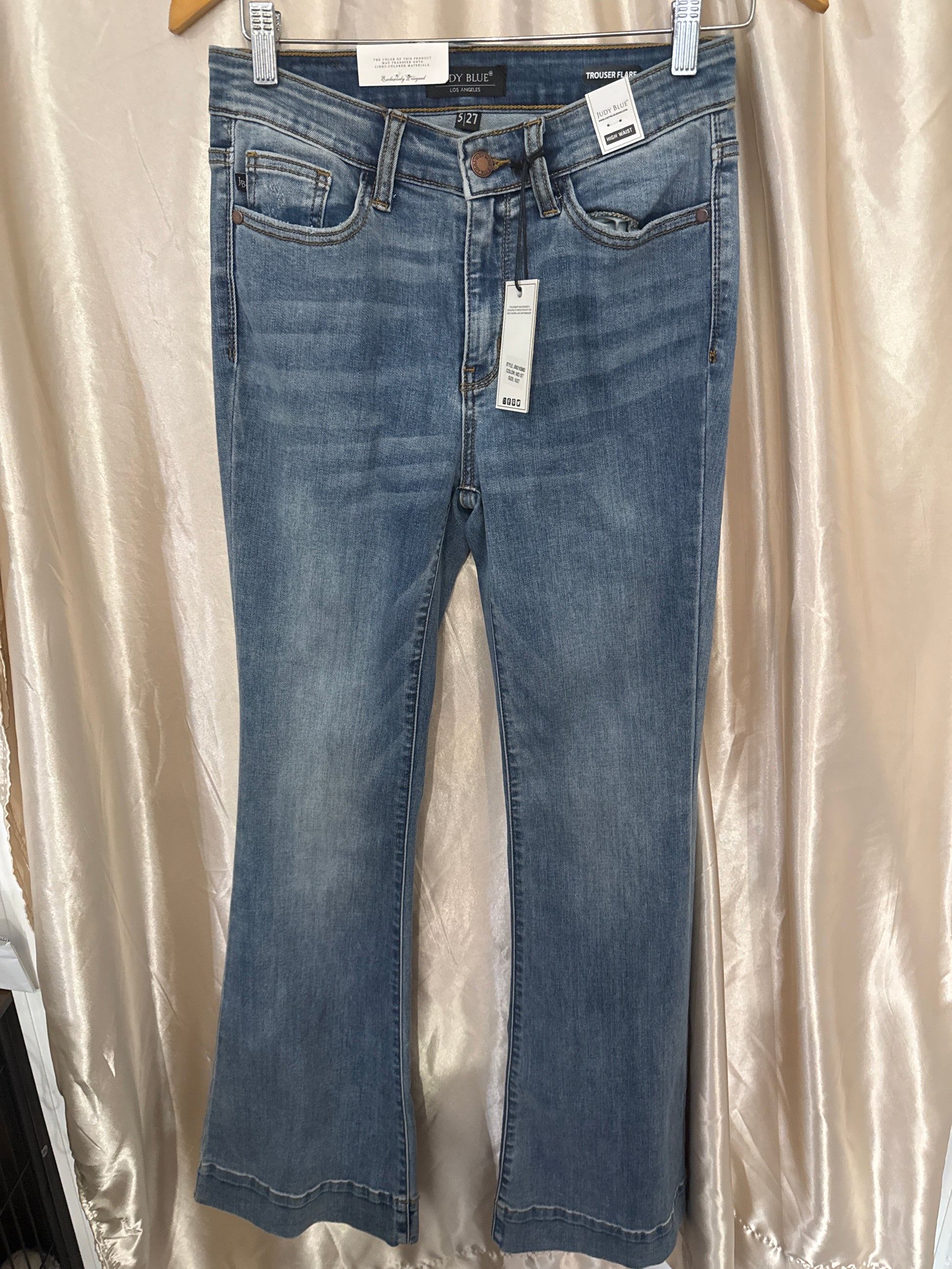 Judy Blue High Waist Trouser Flare
