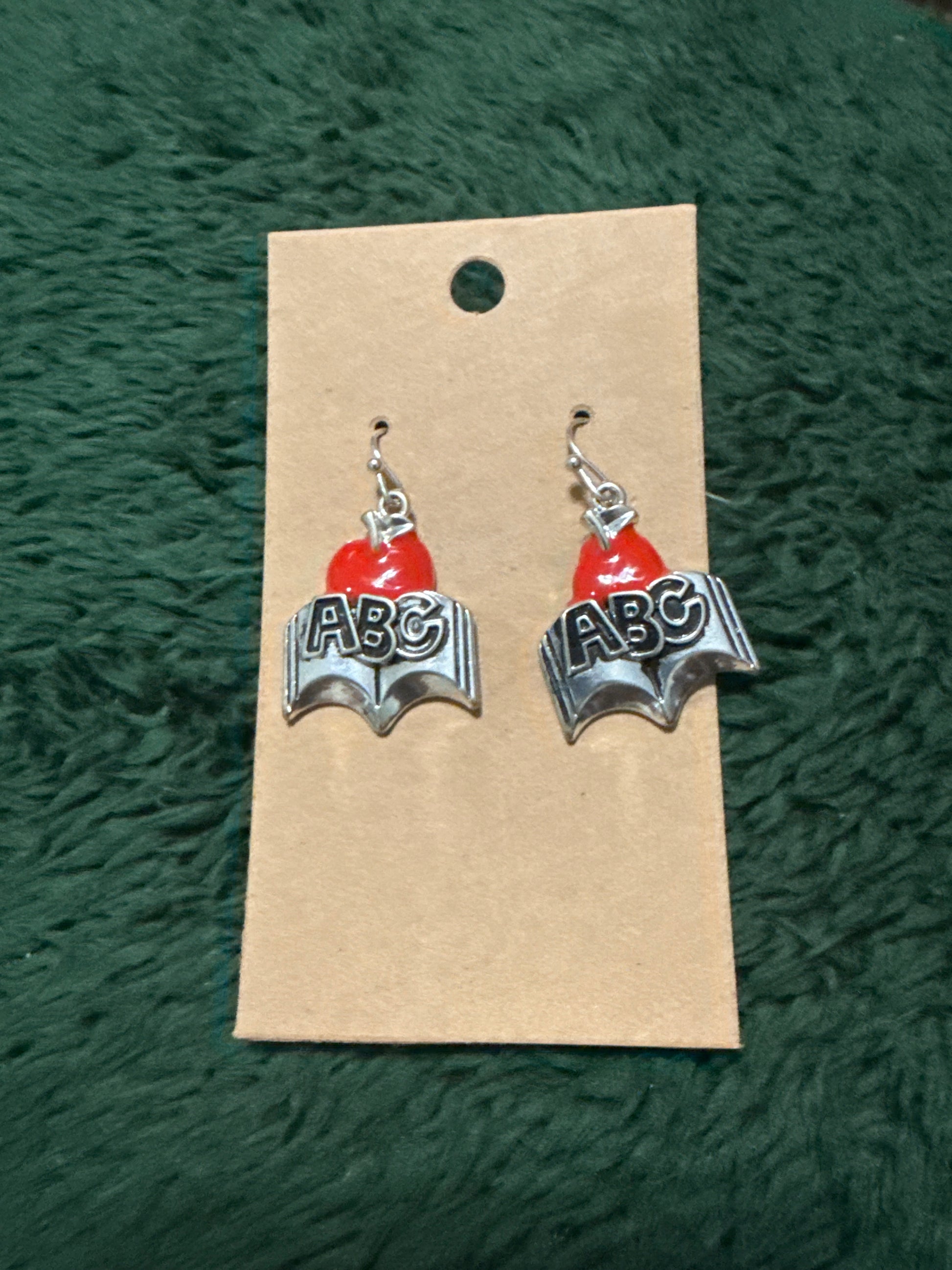 ABC Book Dangle Earrings