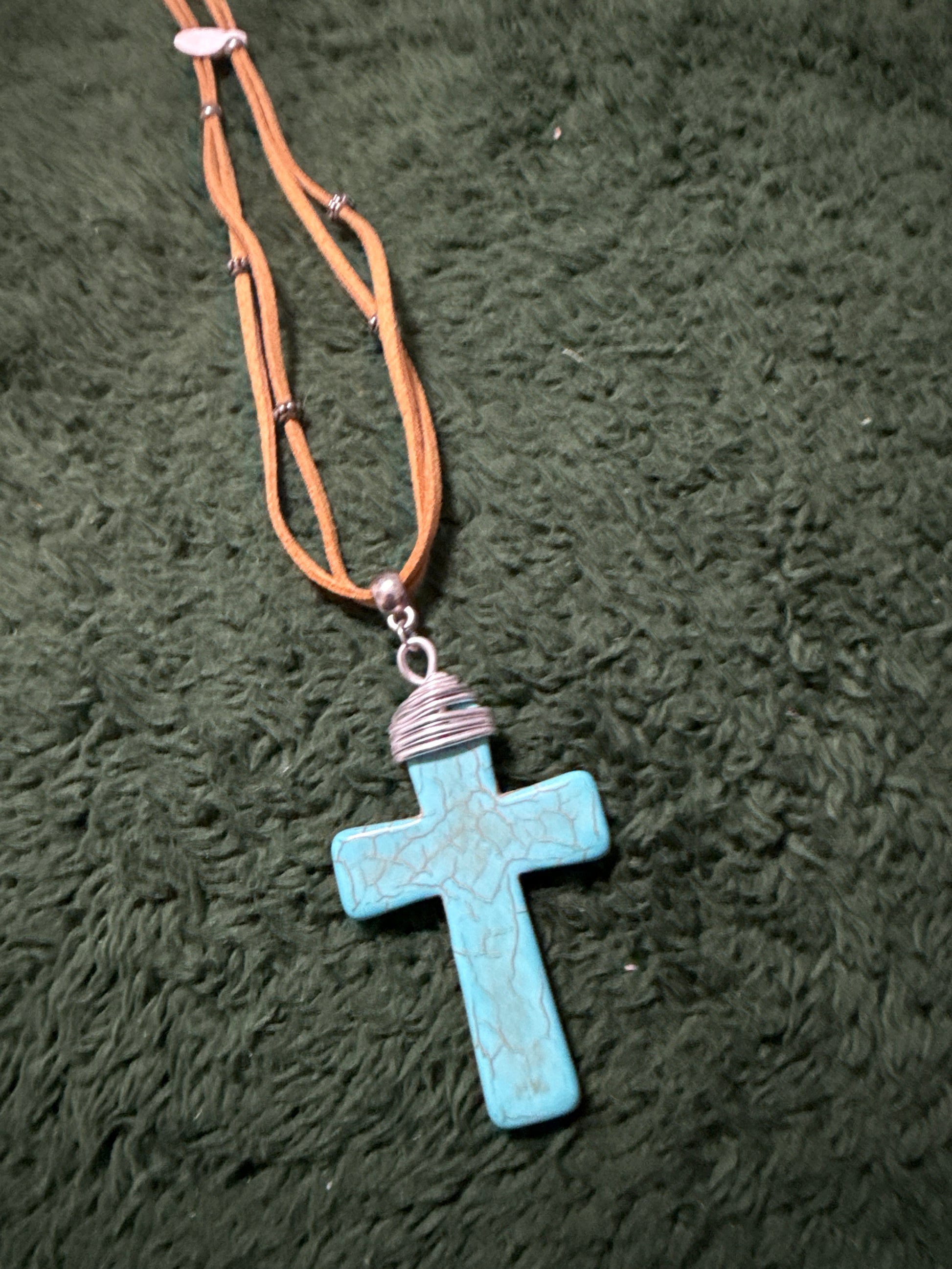 Turquoise Cactus Necklace