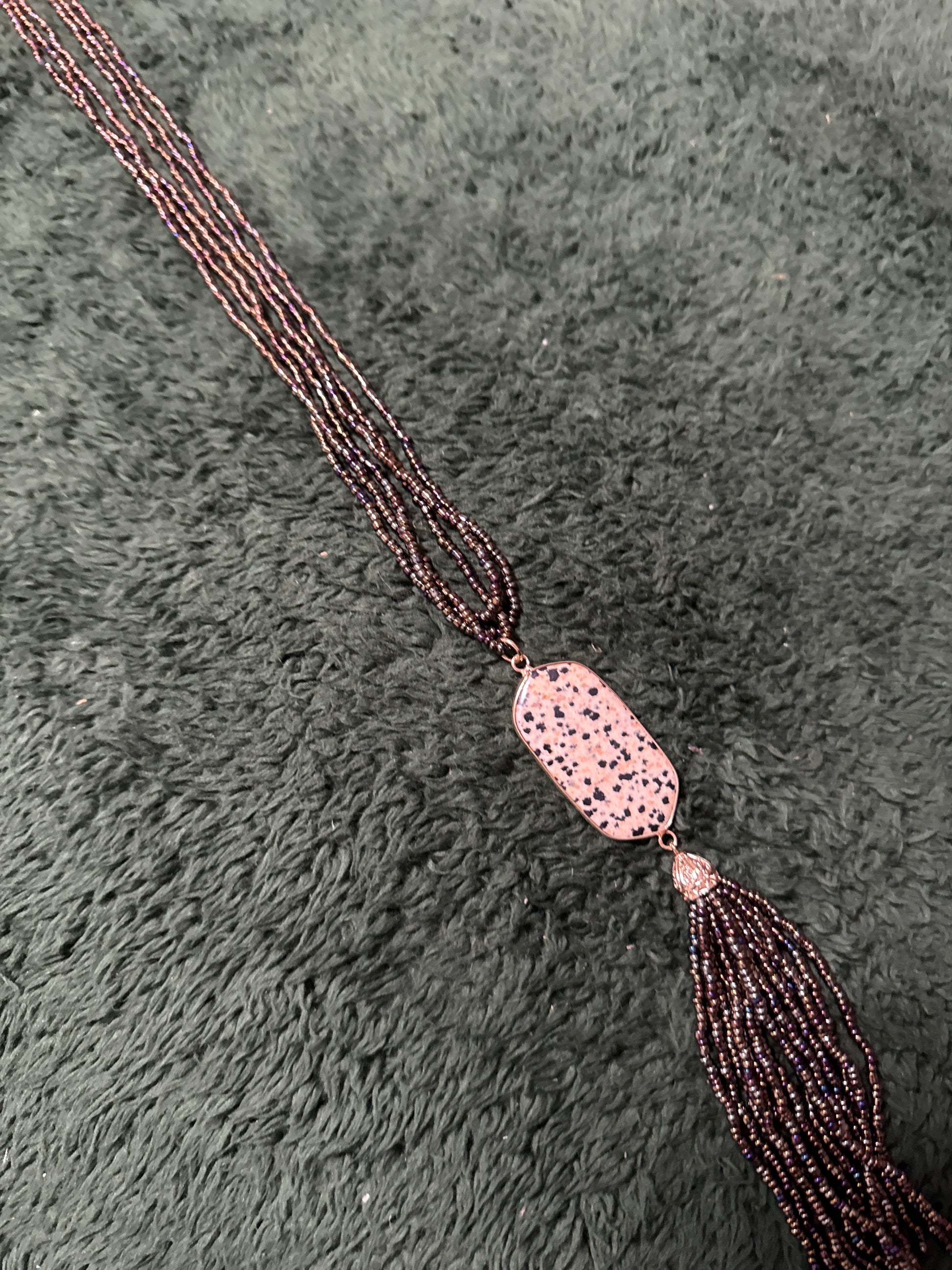 Bronze Spotted Tassel