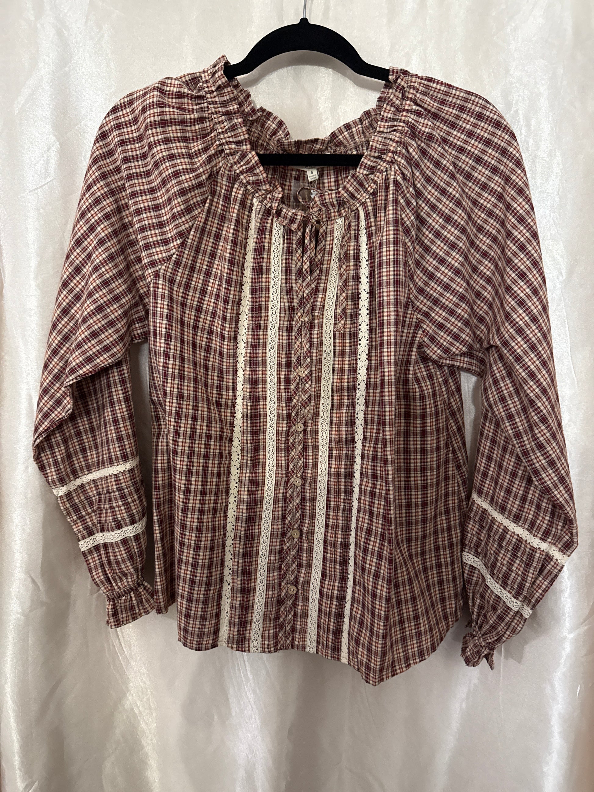 Plaid Top