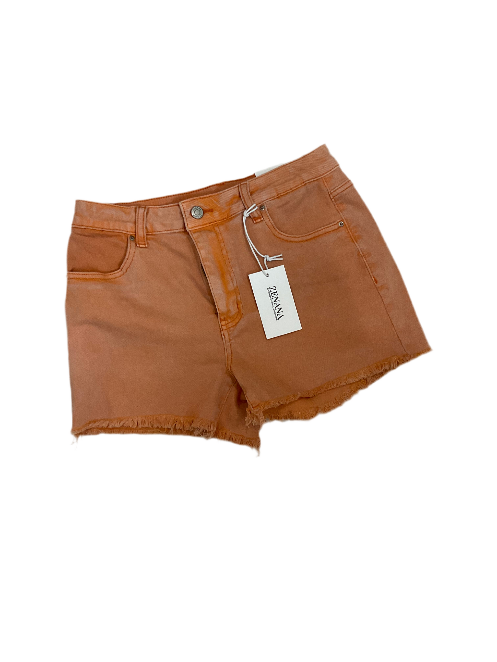 Zenana Orange Denim