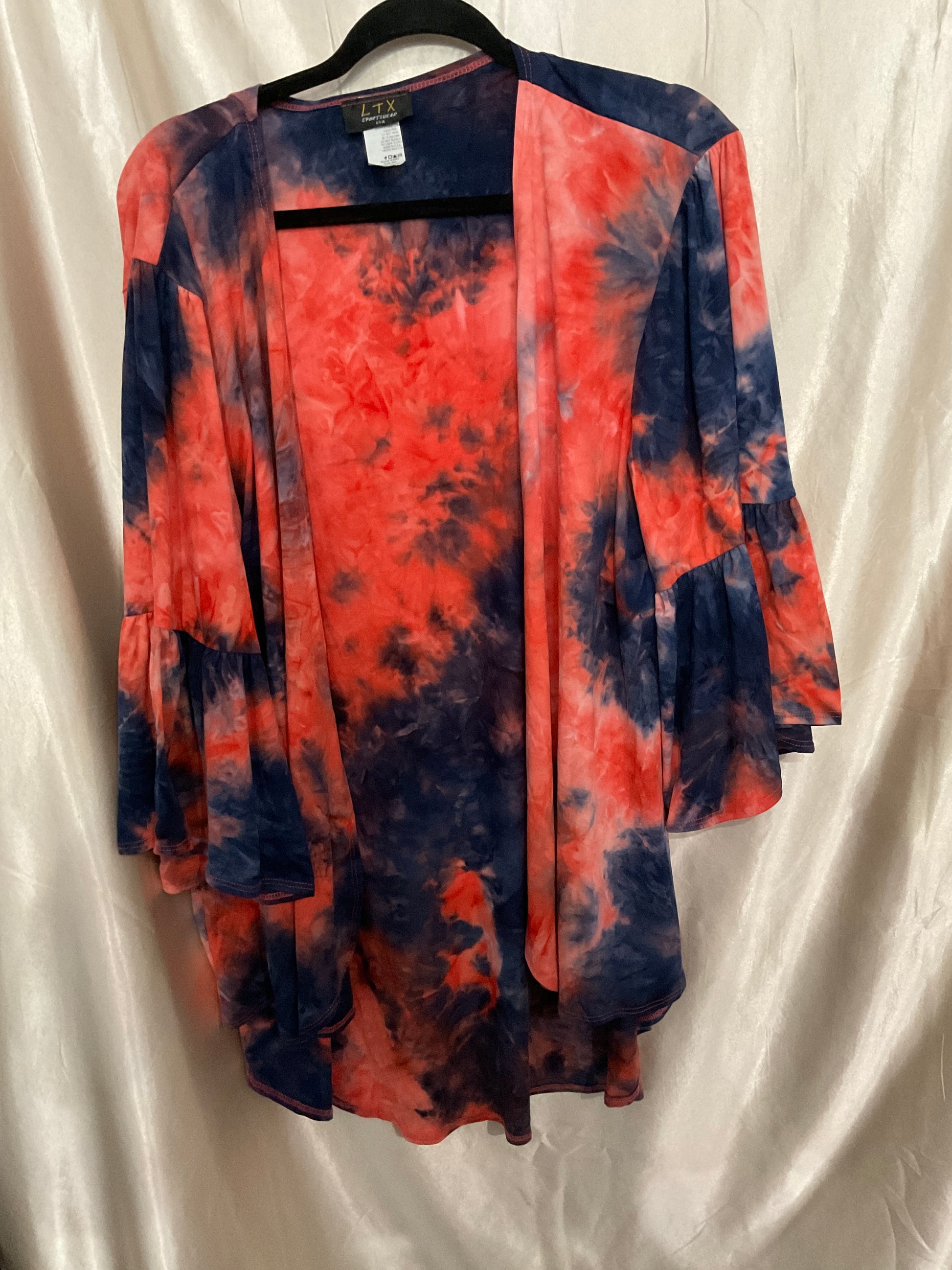 Orange and Navy Kimono
