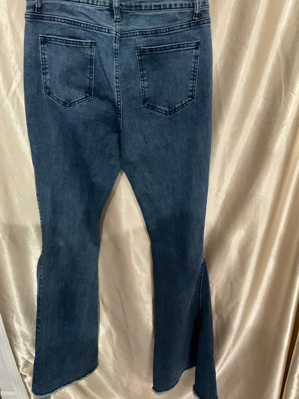 Saints and Hearts Bell Bottoms
