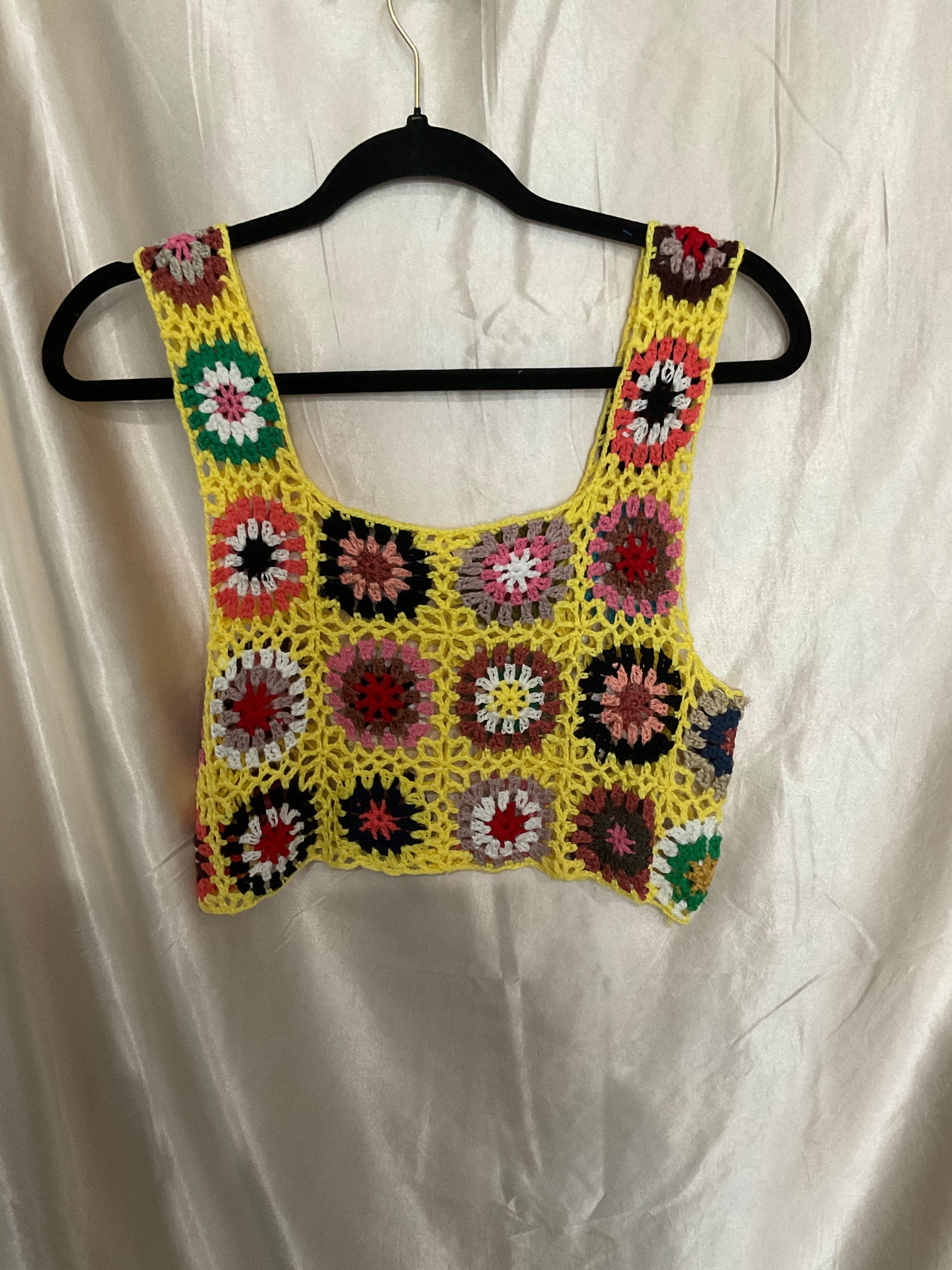 Yellow Knitted Tank