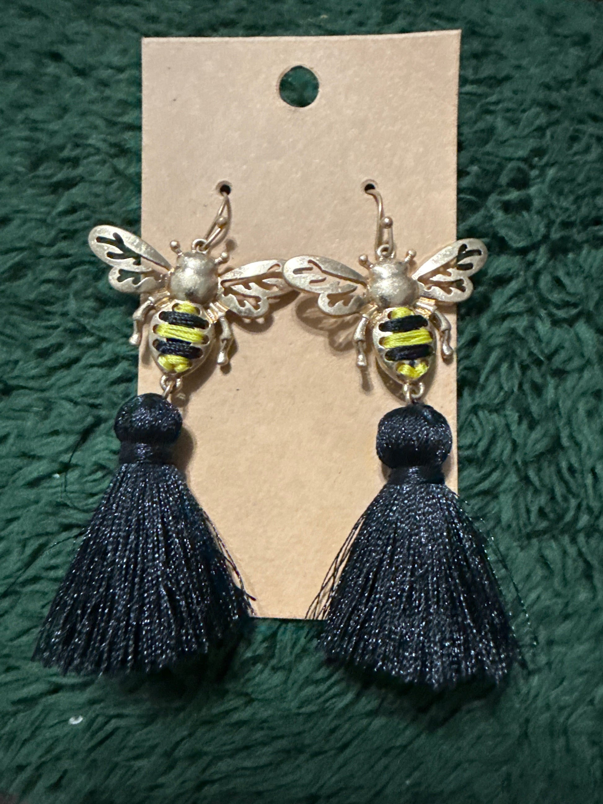 Bee Dangle Earrings